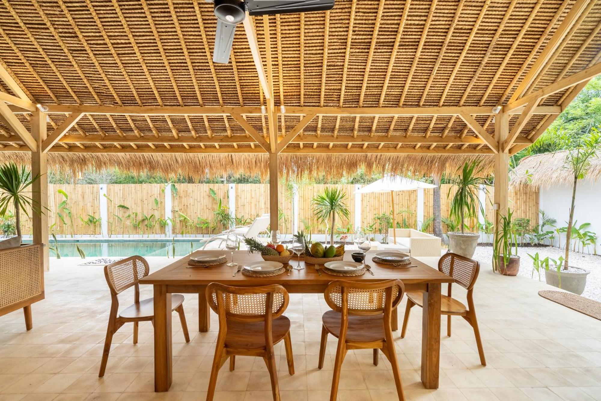 Villa Kelapa Kucing Gili Air Zewnętrze zdjęcie