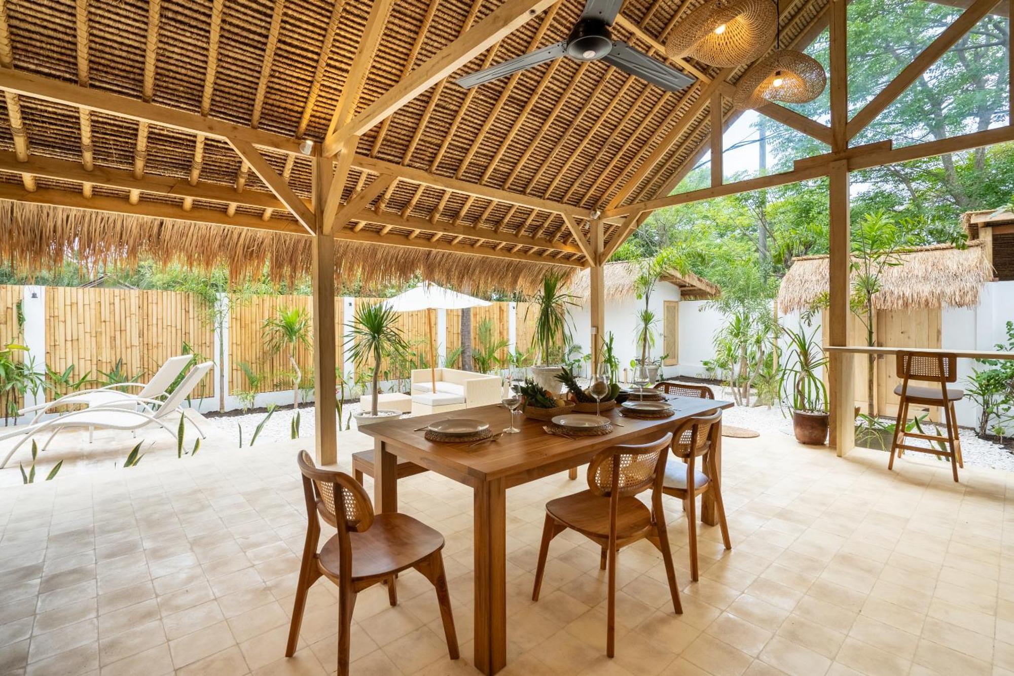 Villa Kelapa Kucing Gili Air Zewnętrze zdjęcie