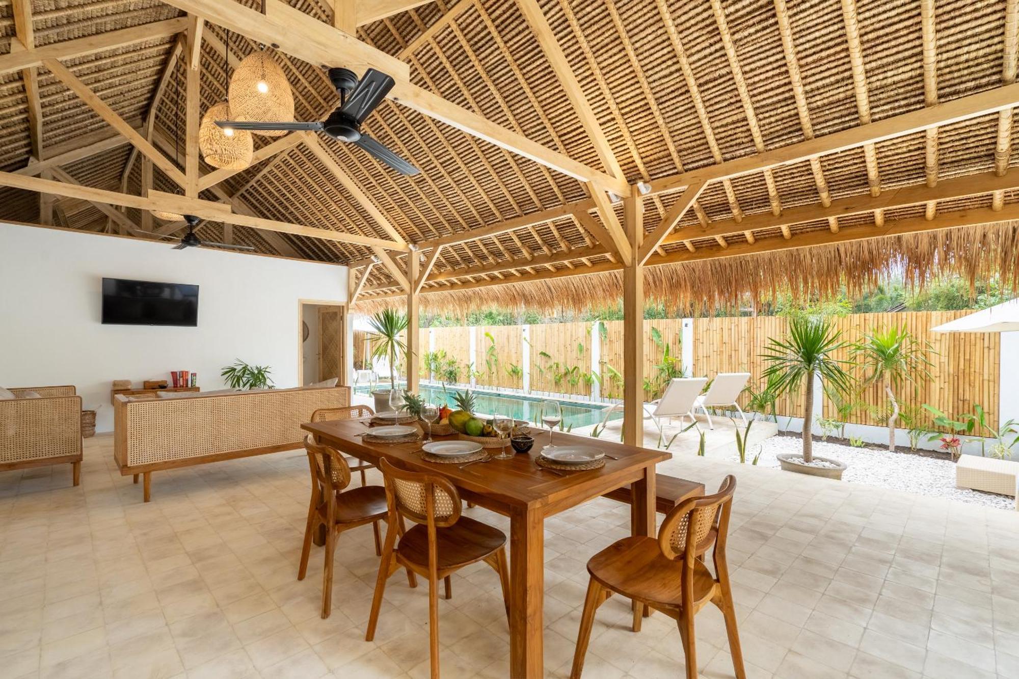 Villa Kelapa Kucing Gili Air Zewnętrze zdjęcie