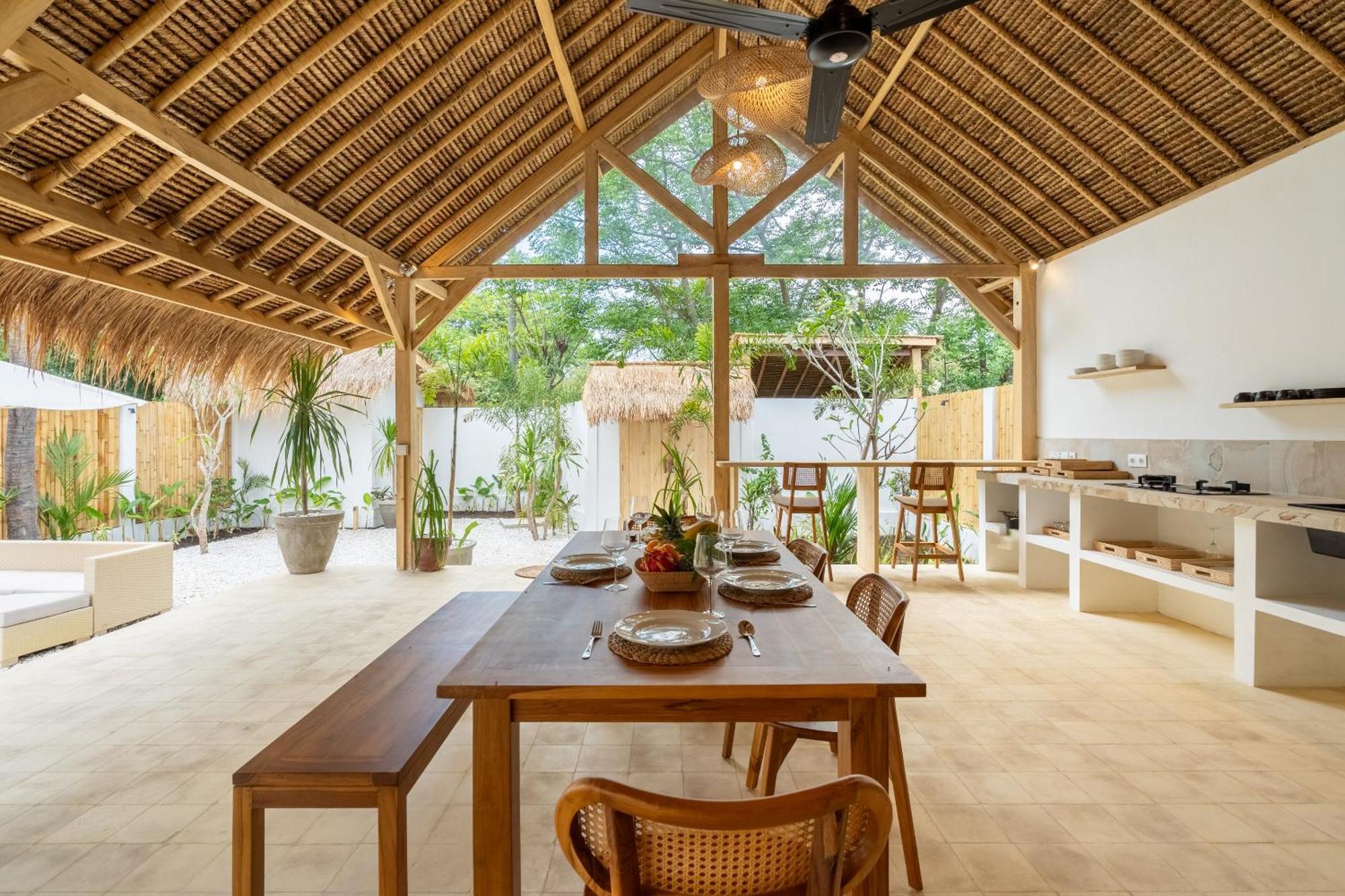 Villa Kelapa Kucing Gili Air Zewnętrze zdjęcie