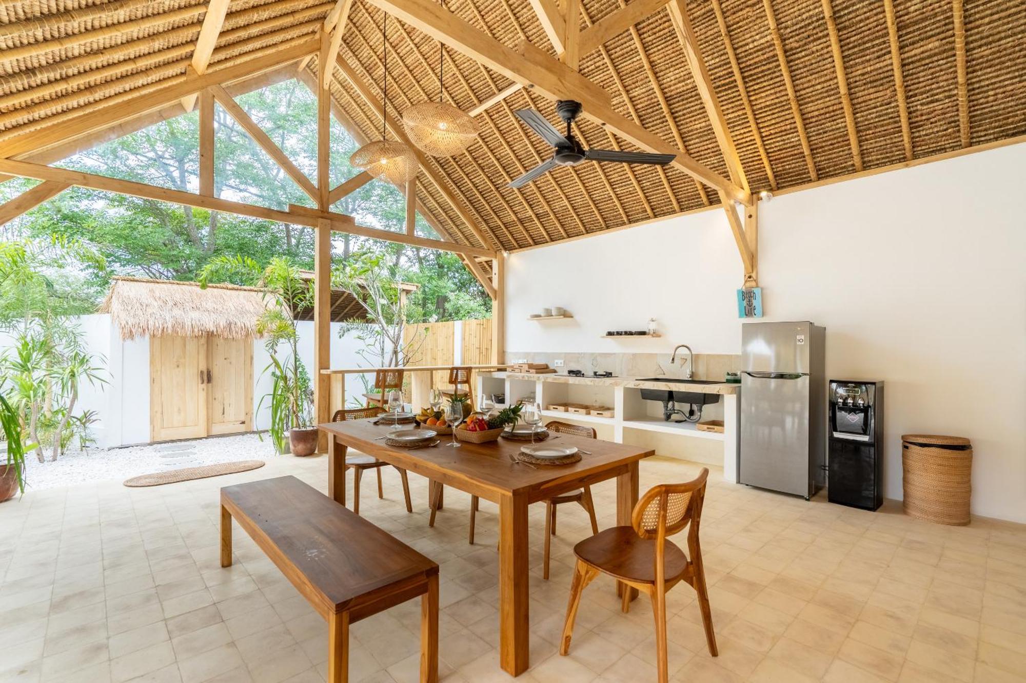 Villa Kelapa Kucing Gili Air Zewnętrze zdjęcie