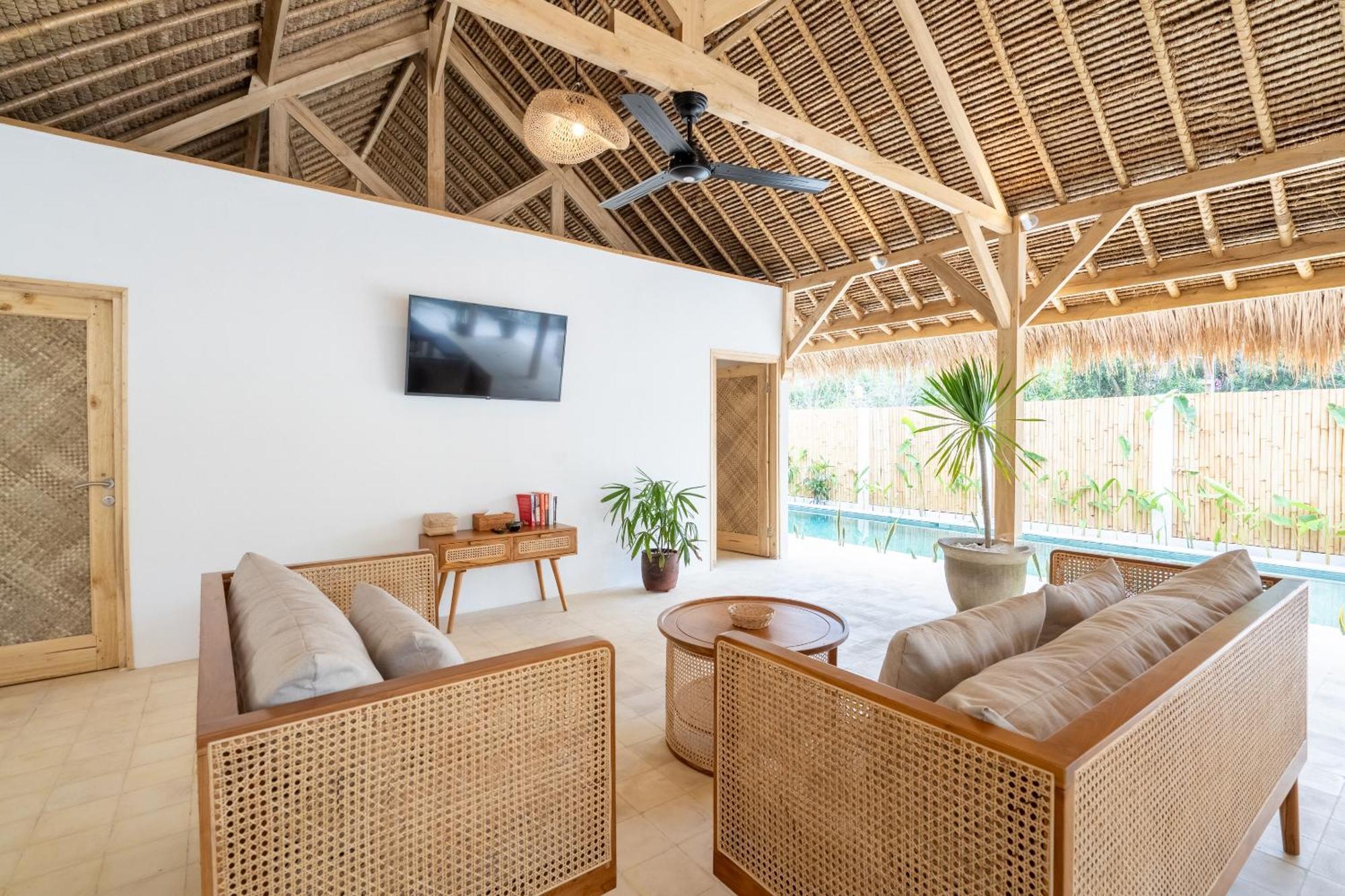 Villa Kelapa Kucing Gili Air Zewnętrze zdjęcie