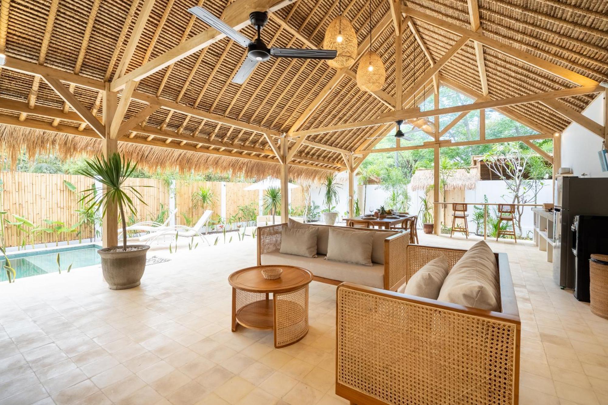 Villa Kelapa Kucing Gili Air Zewnętrze zdjęcie