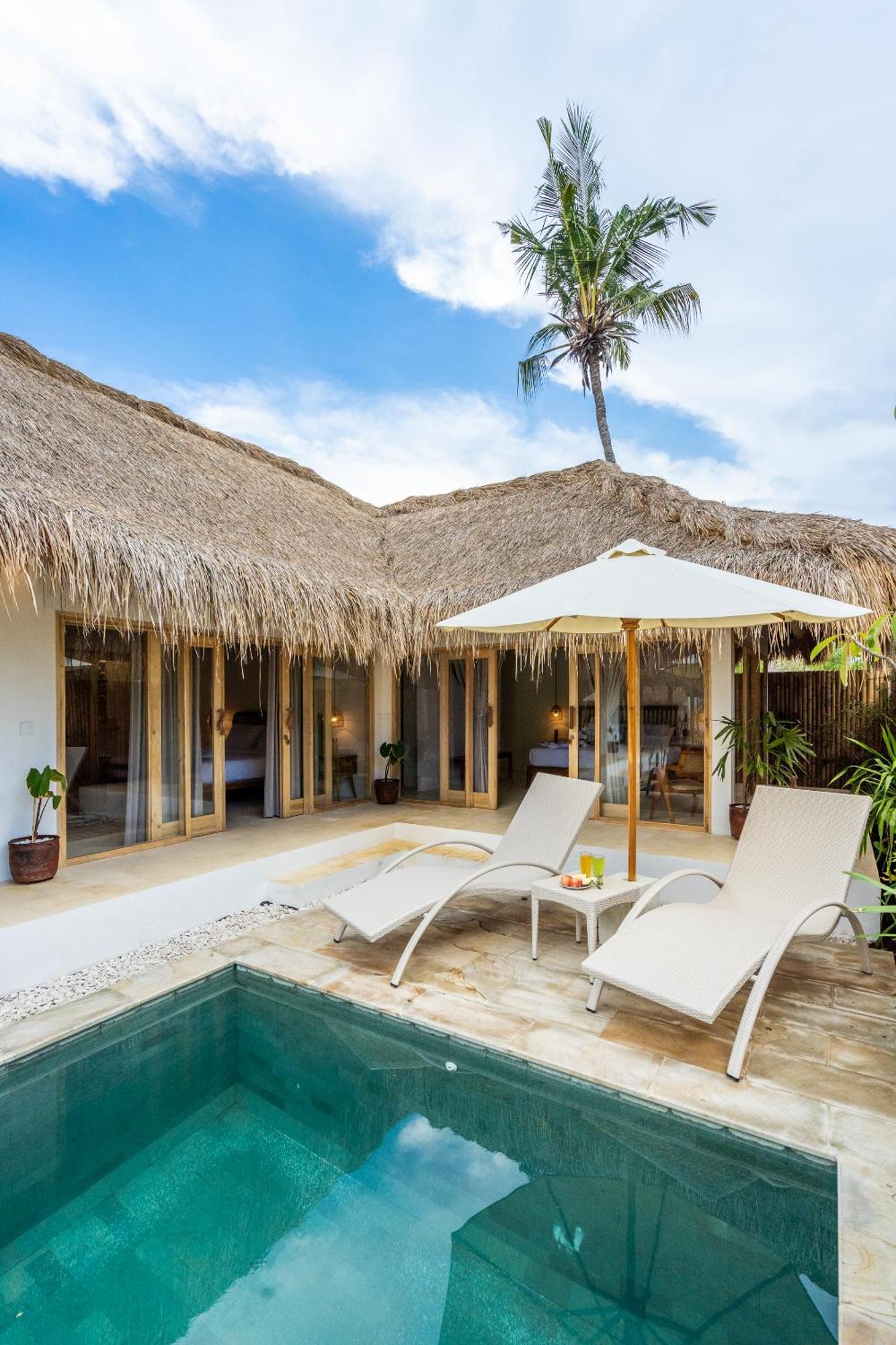 Villa Kelapa Kucing Gili Air Zewnętrze zdjęcie