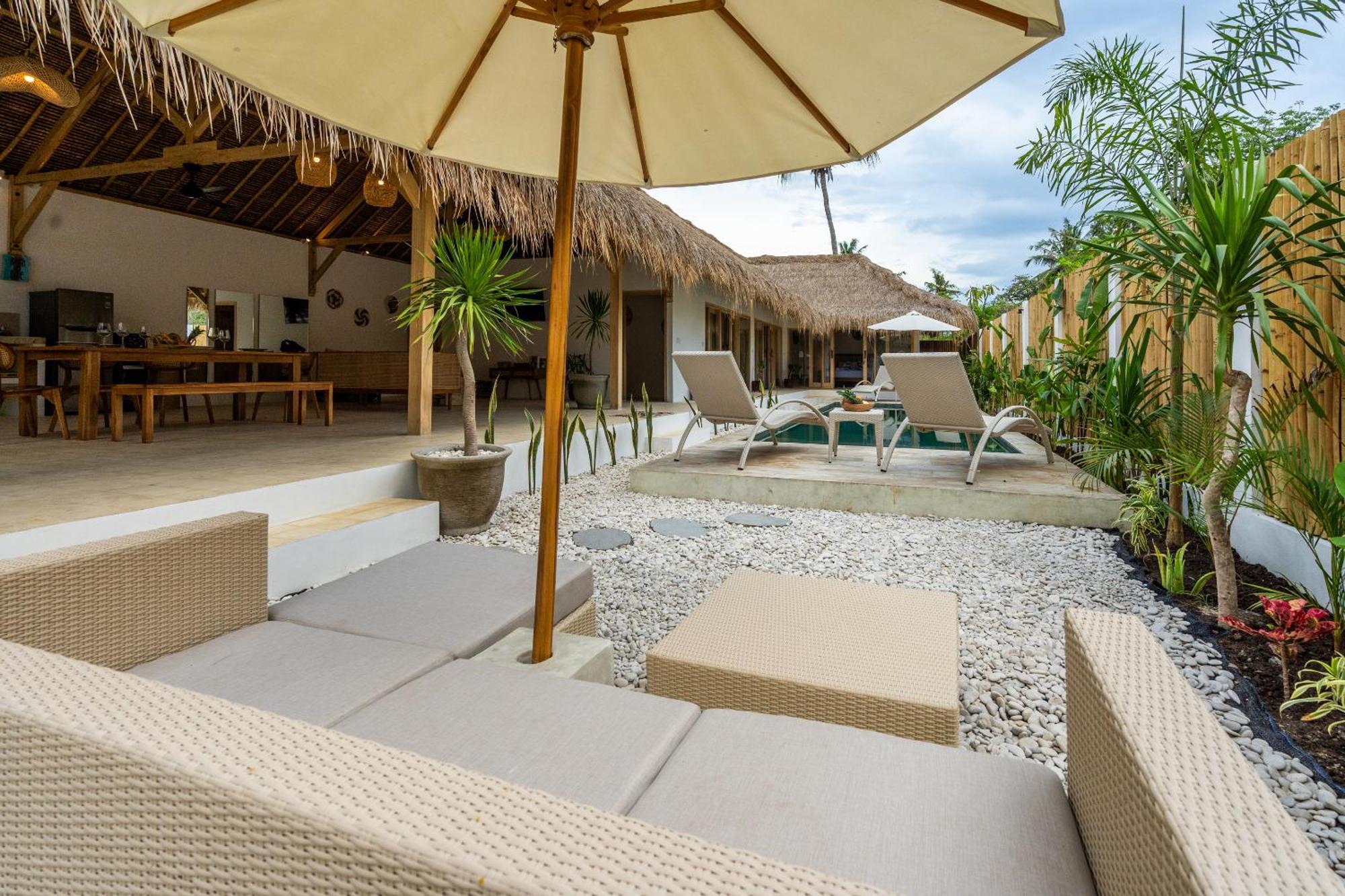 Villa Kelapa Kucing Gili Air Zewnętrze zdjęcie