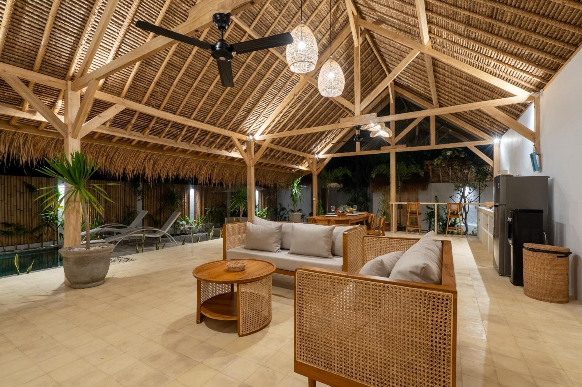 Villa Kelapa Kucing Gili Air Zewnętrze zdjęcie