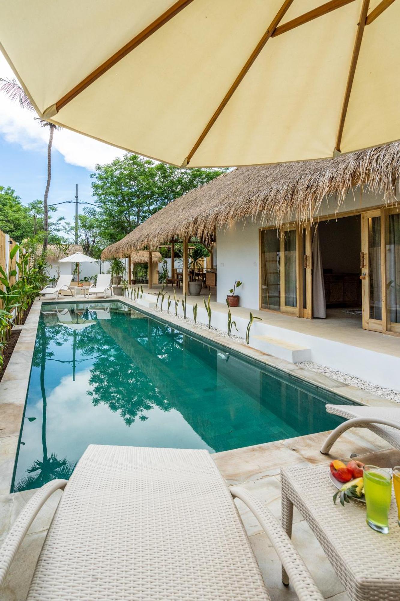 Villa Kelapa Kucing Gili Air Zewnętrze zdjęcie