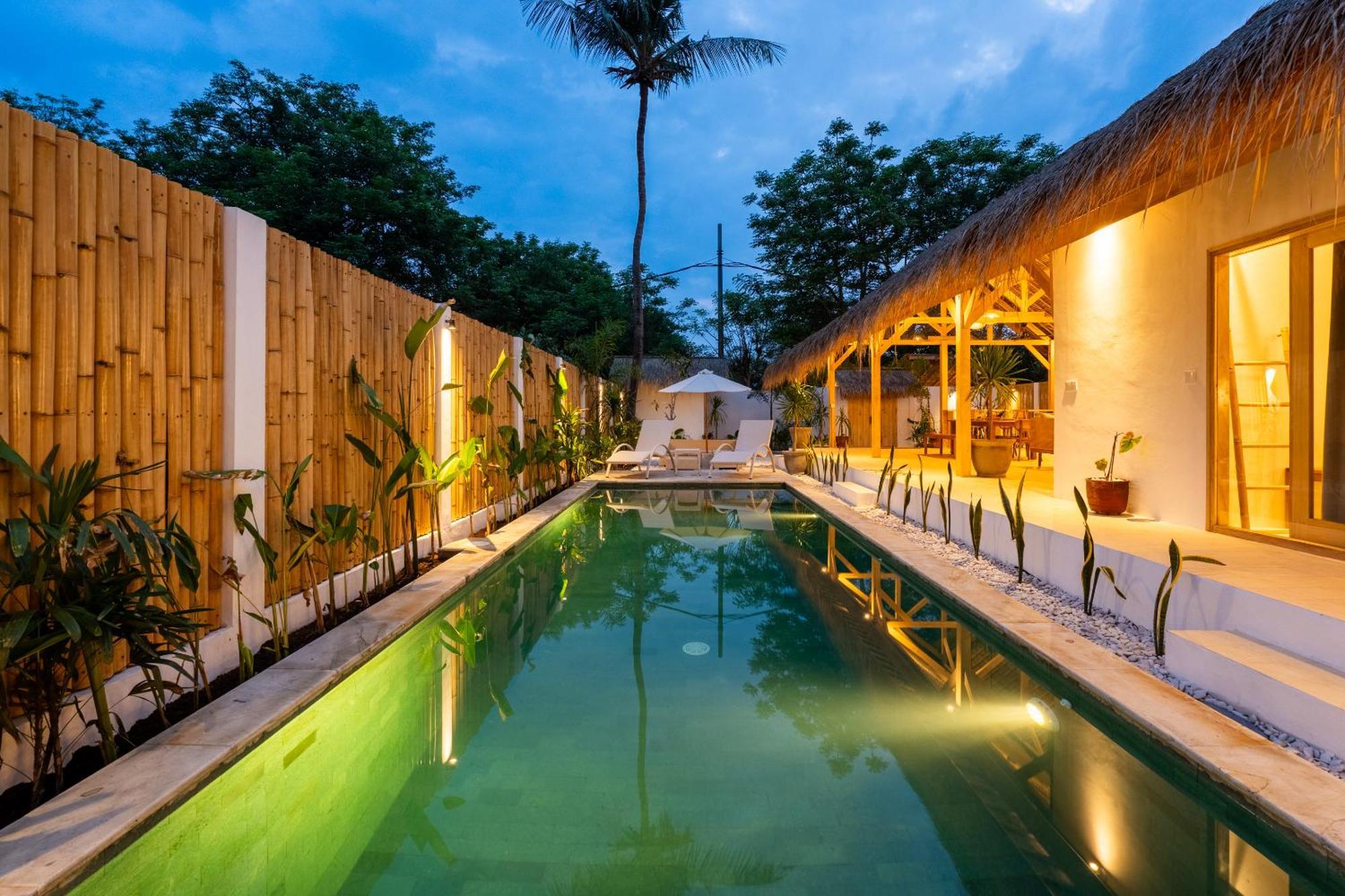 Villa Kelapa Kucing Gili Air Zewnętrze zdjęcie