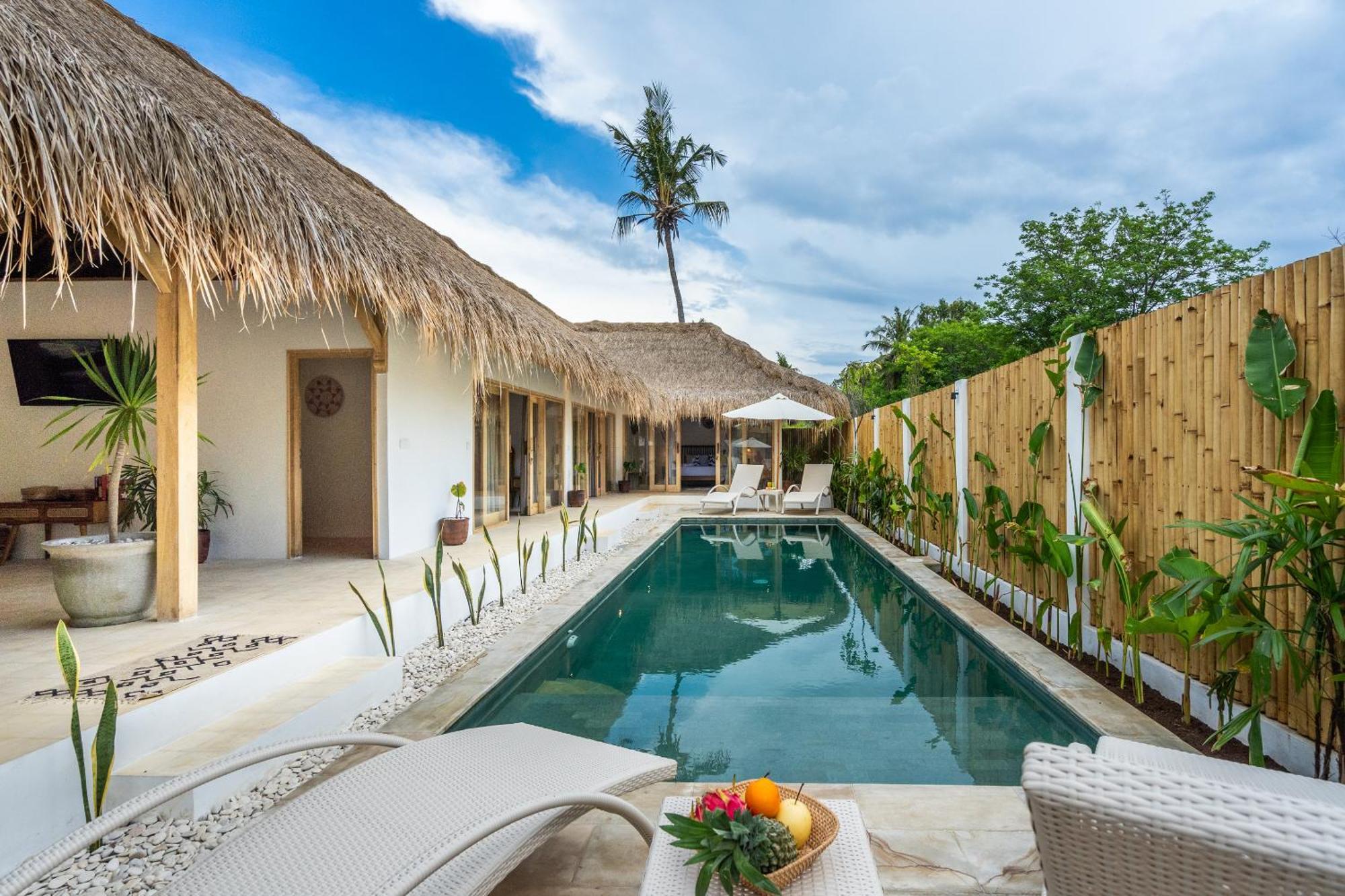 Villa Kelapa Kucing Gili Air Zewnętrze zdjęcie