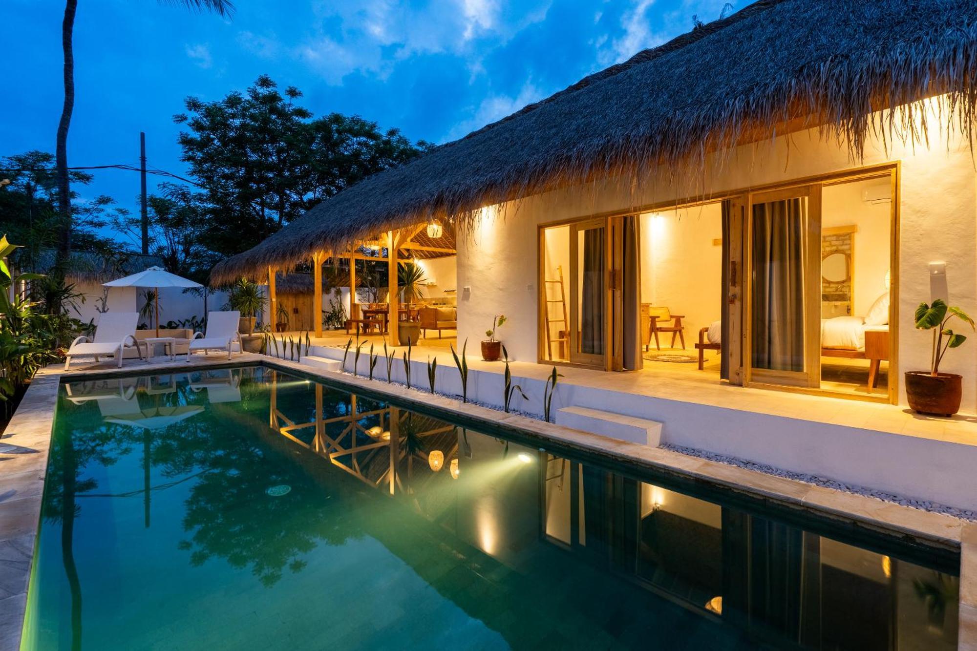 Villa Kelapa Kucing Gili Air Zewnętrze zdjęcie