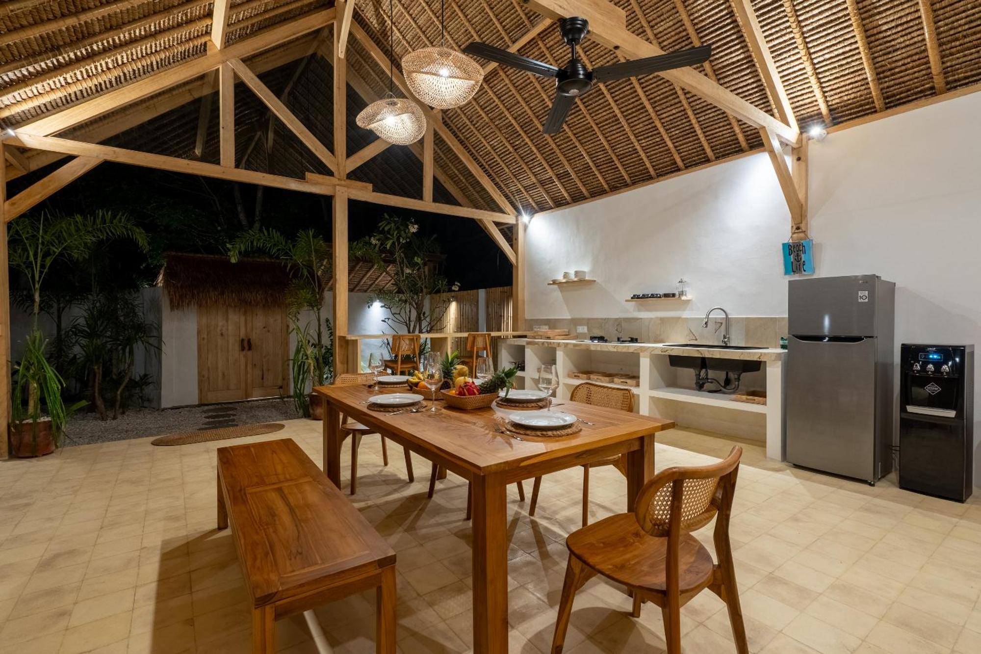 Villa Kelapa Kucing Gili Air Zewnętrze zdjęcie