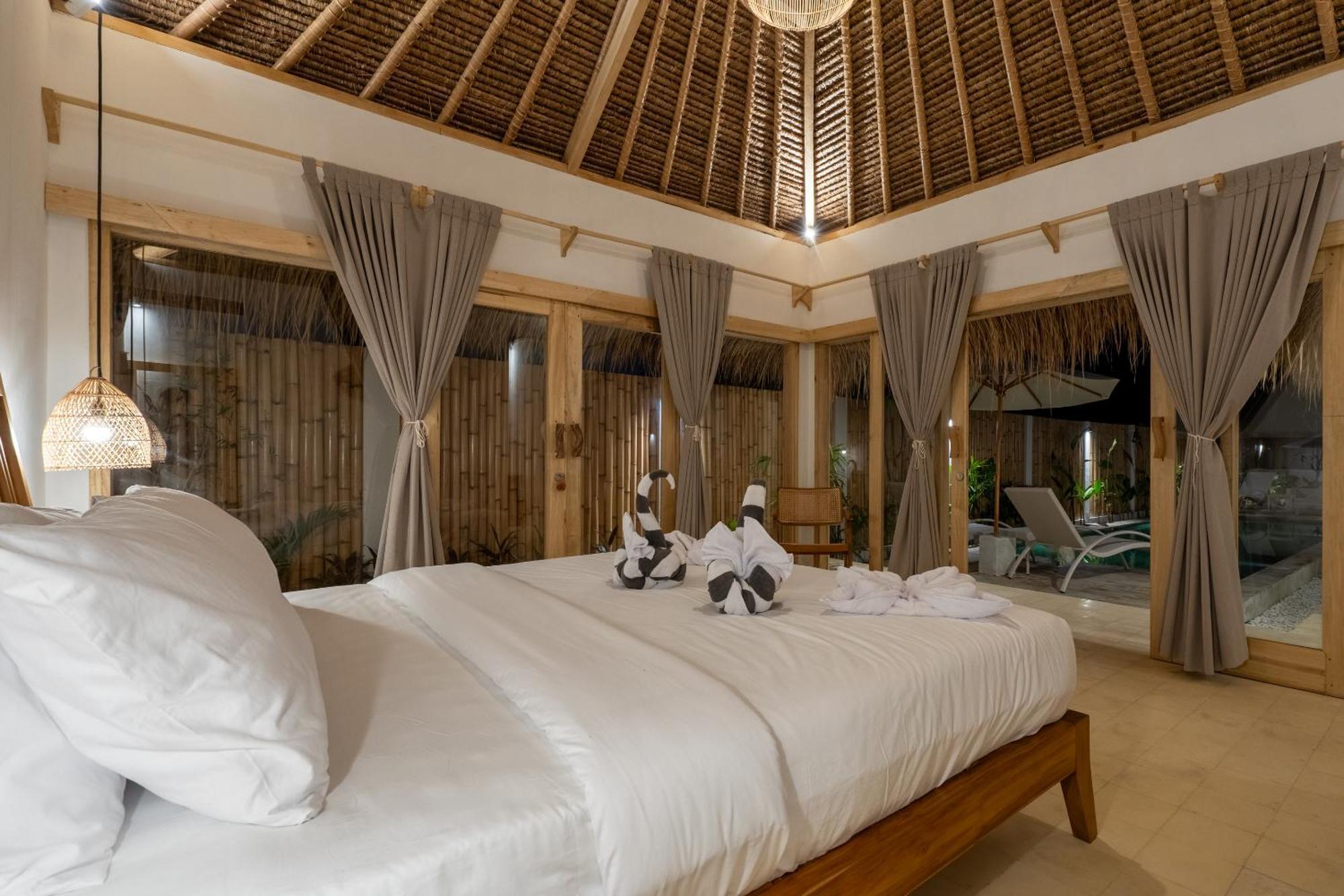 Villa Kelapa Kucing Gili Air Zewnętrze zdjęcie