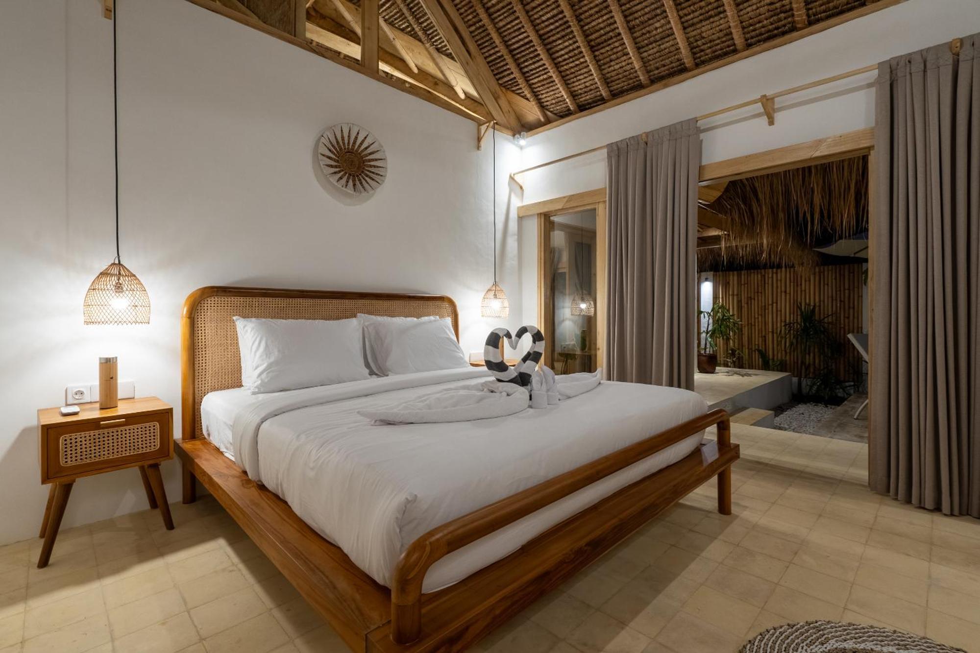 Villa Kelapa Kucing Gili Air Zewnętrze zdjęcie