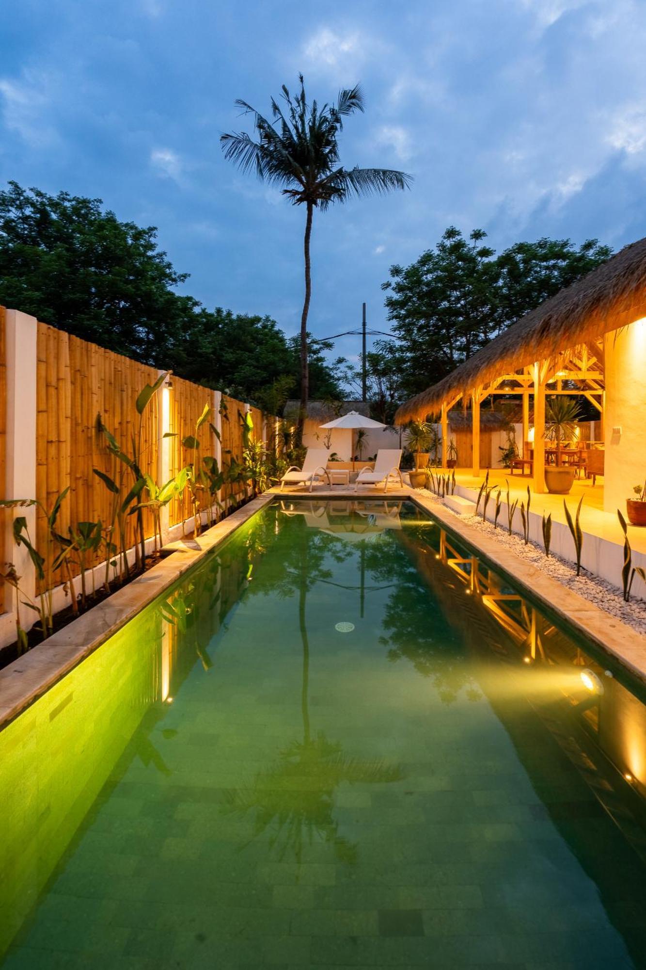 Villa Kelapa Kucing Gili Air Zewnętrze zdjęcie