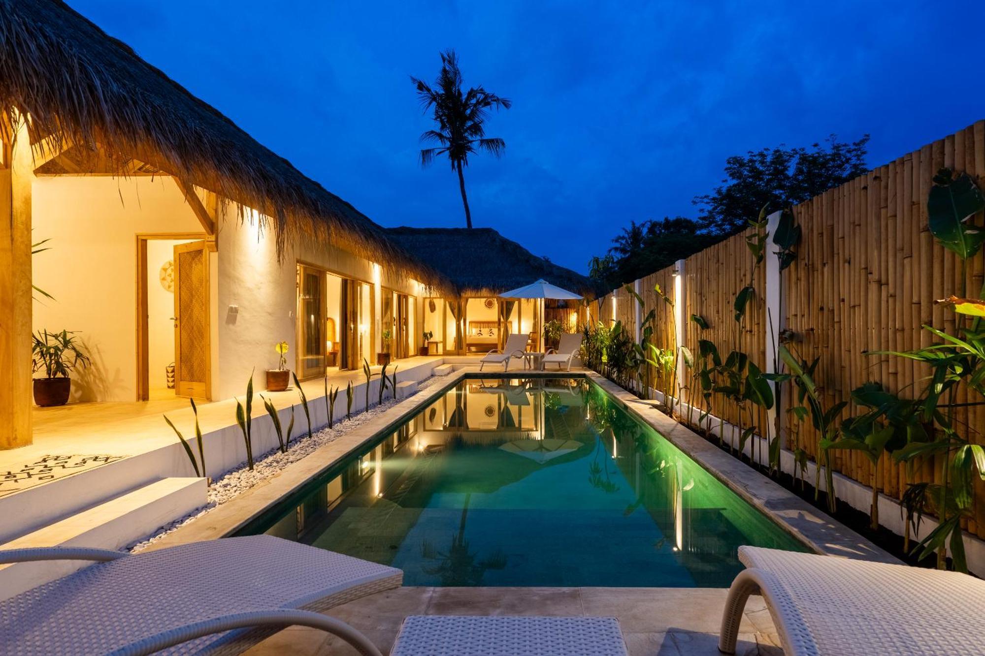 Villa Kelapa Kucing Gili Air Zewnętrze zdjęcie