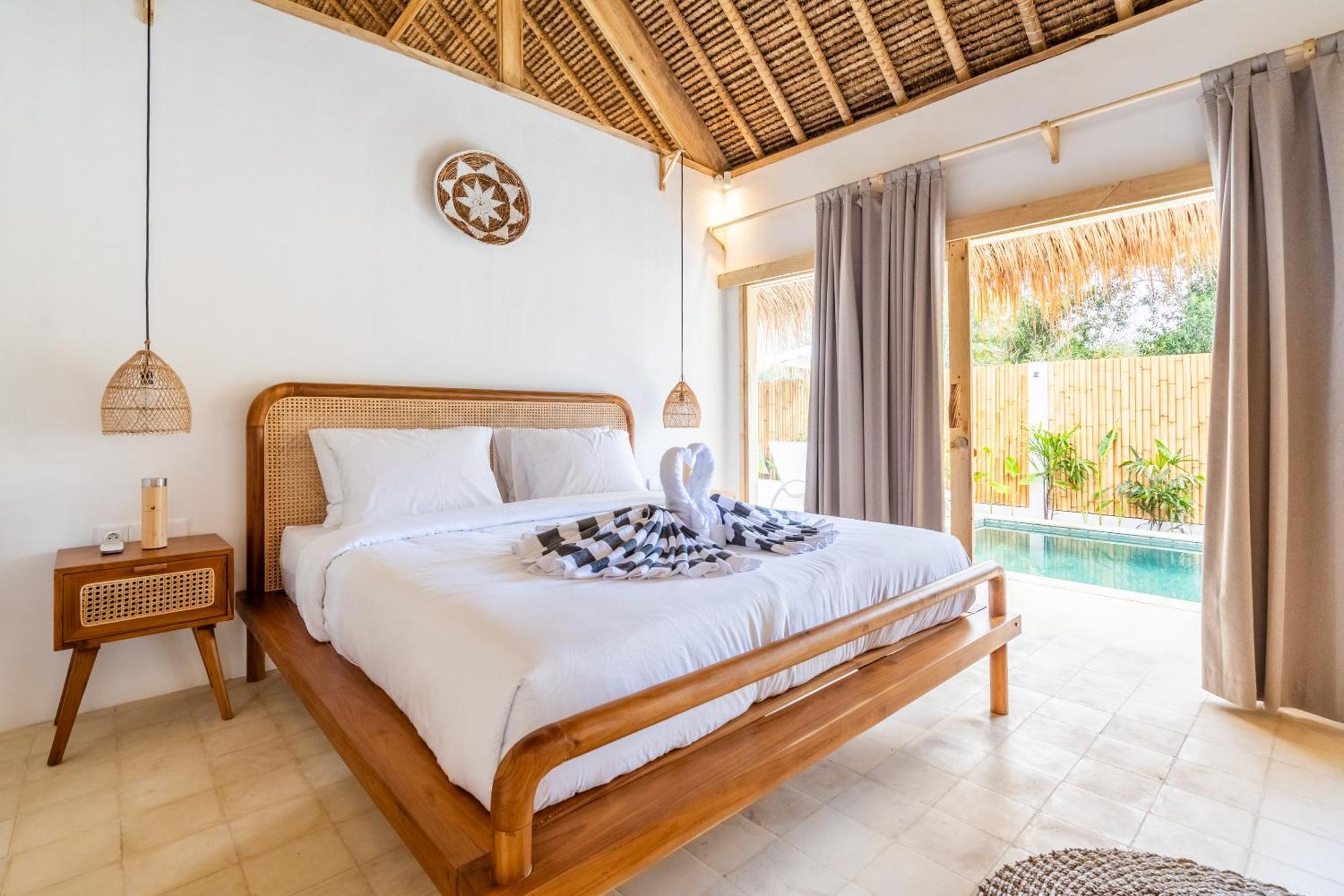 Villa Kelapa Kucing Gili Air Zewnętrze zdjęcie
