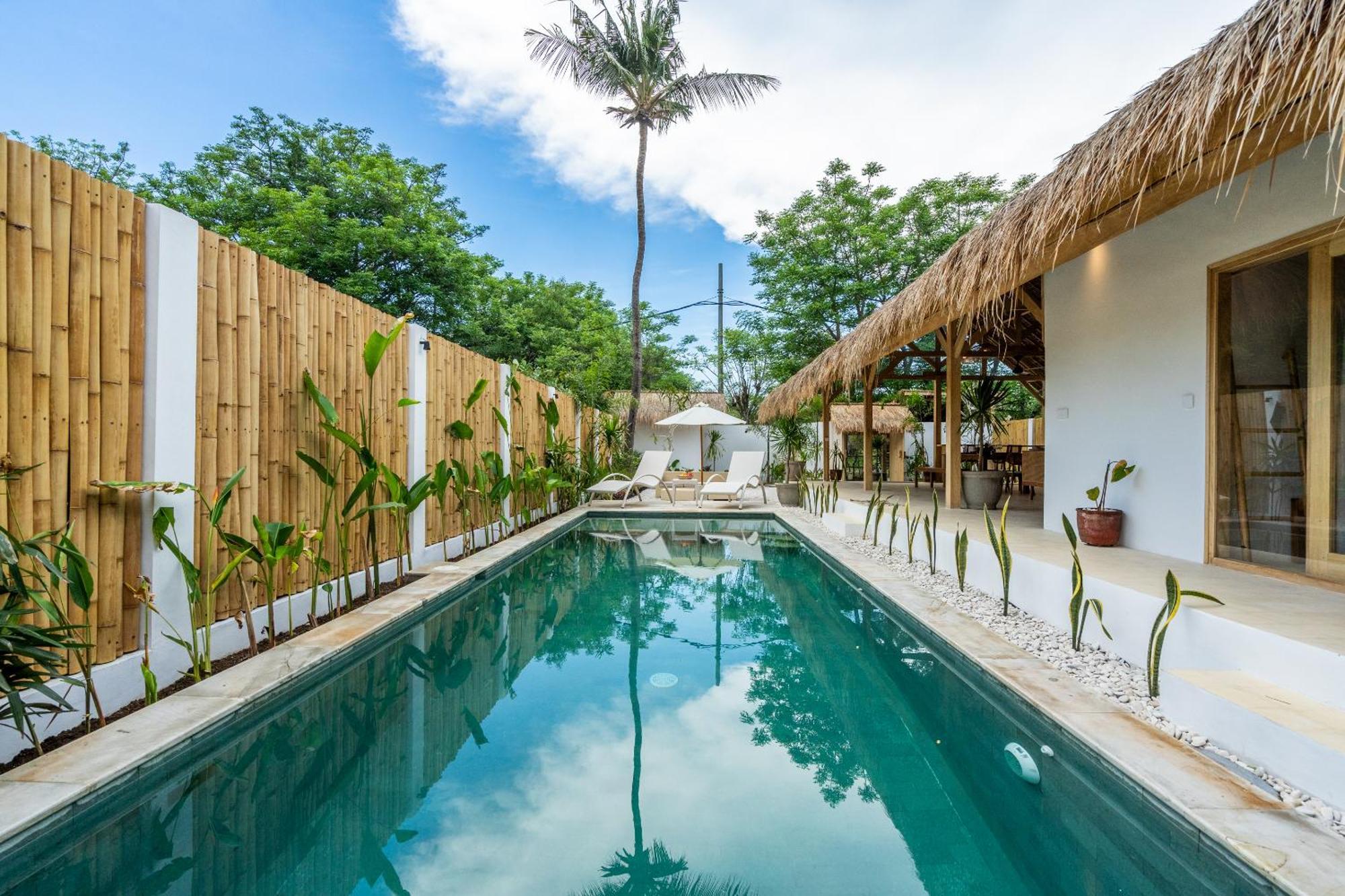 Villa Kelapa Kucing Gili Air Zewnętrze zdjęcie